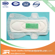 245mm Ultra-Thin Anion Sanitary Pad untuk wanita
